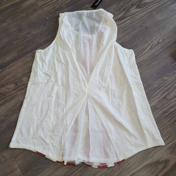 American Flag Sleeveless Blouse - Picture 5 of 5